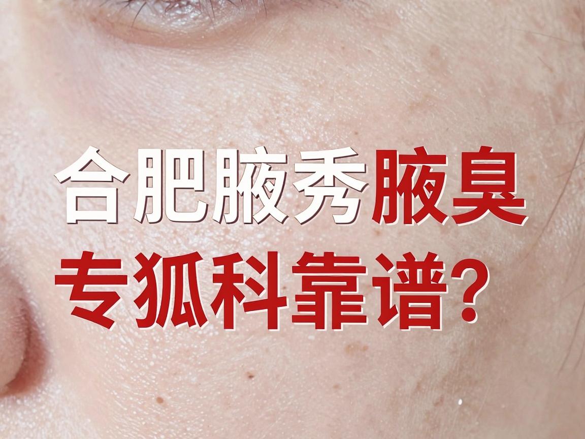 合肥狐臭治疗哪里好?合肥腋秀腋臭专科靠谱吗?一文讲透狐臭根治方案 合肥狐臭治疗哪里好?合肥腋秀腋臭专科靠谱吗?一文讲透狐臭根治方案