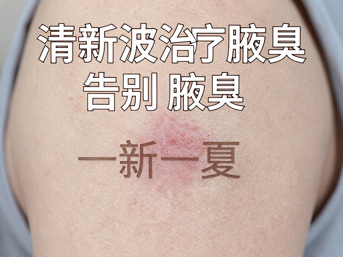 清新微波治疗腋臭，告别腋臭，清新一夏的腋臭终结者