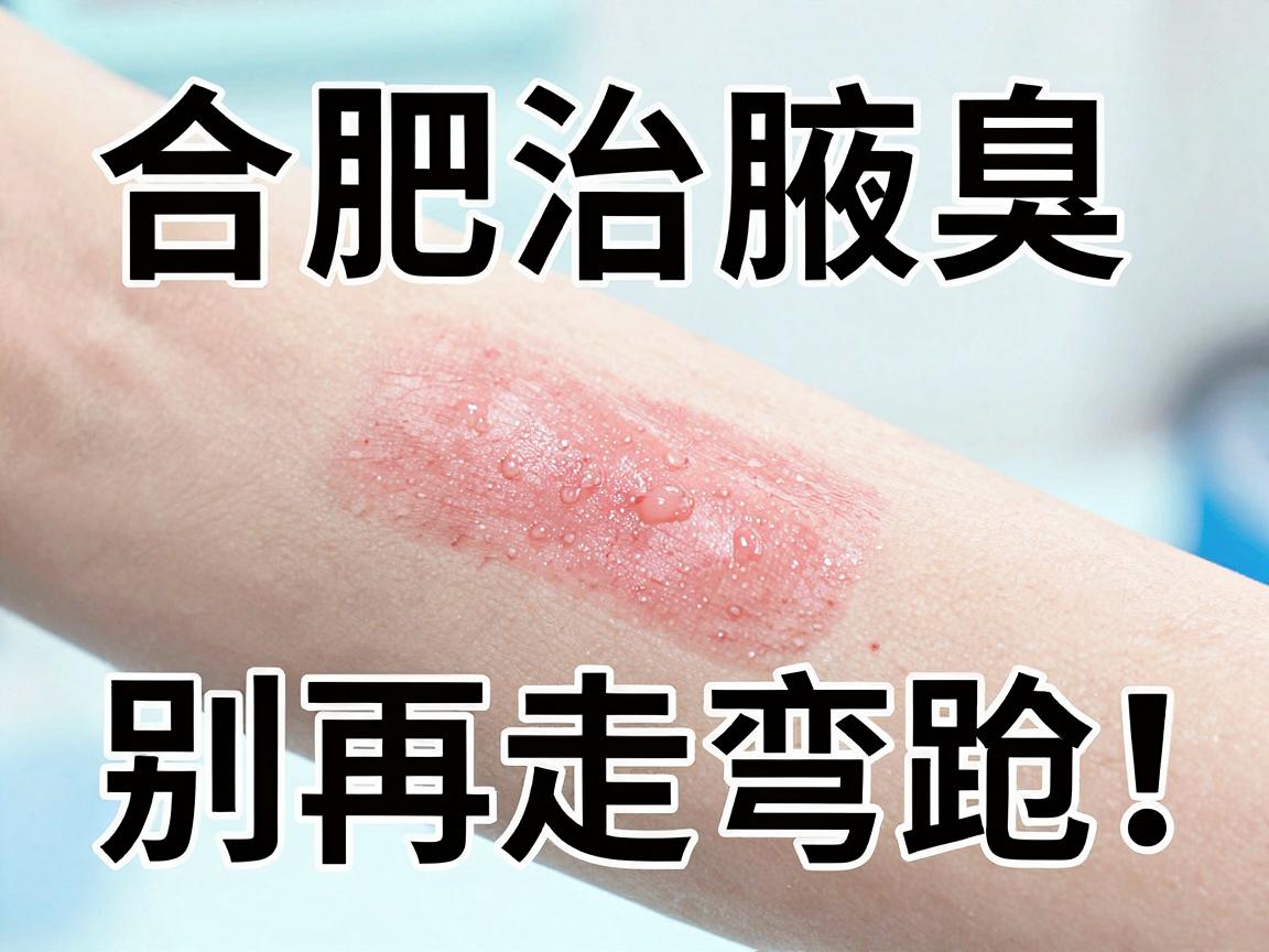 合肥治腋臭，别再走弯路！这些治腋臭方法你试过吗？