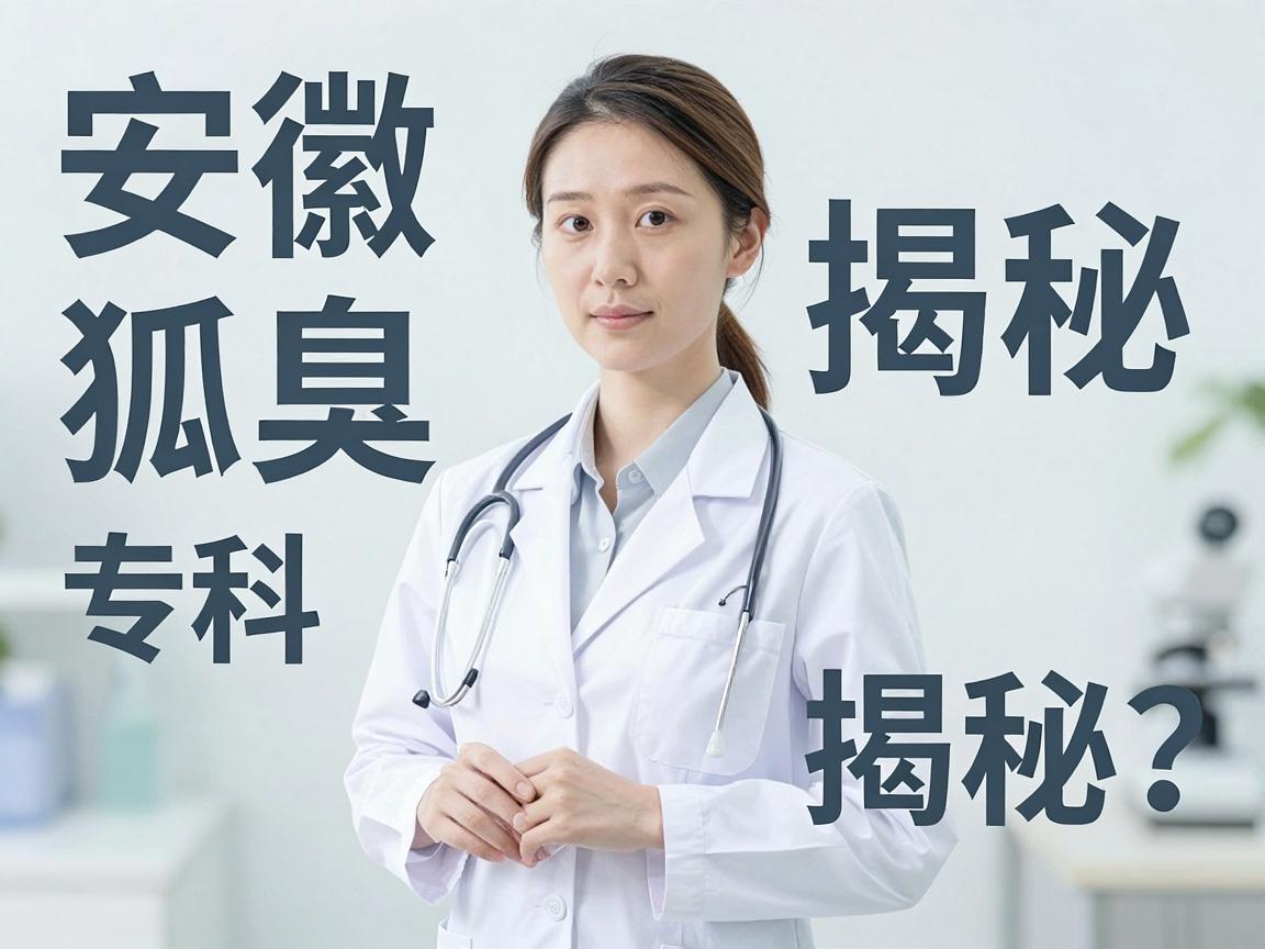 安徽狐臭专科医院揭秘，腋臭专科诊疗为何成为合肥腋秀腋臭专科的金字招牌？