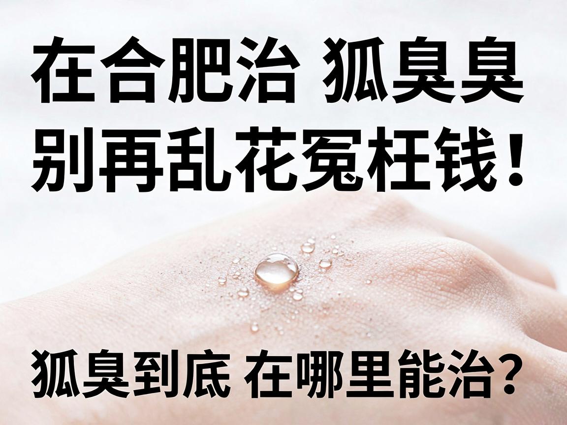 在合肥治狐臭，别再乱花冤枉钱！狐臭到底在哪里能治？这篇给你说明白
