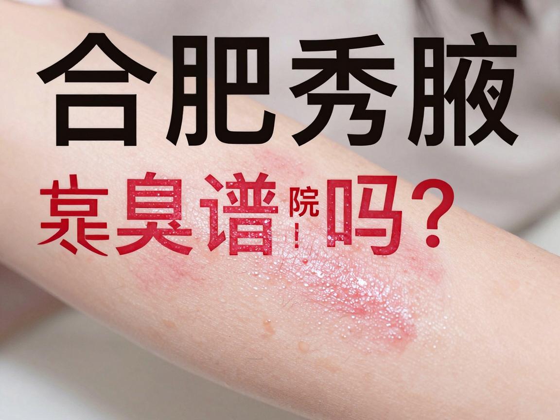 合肥腋秀腋臭专科医院靠谱吗？从实地探访到护理，合肥腋秀医院的腋臭诊疗到底靠不靠谱？