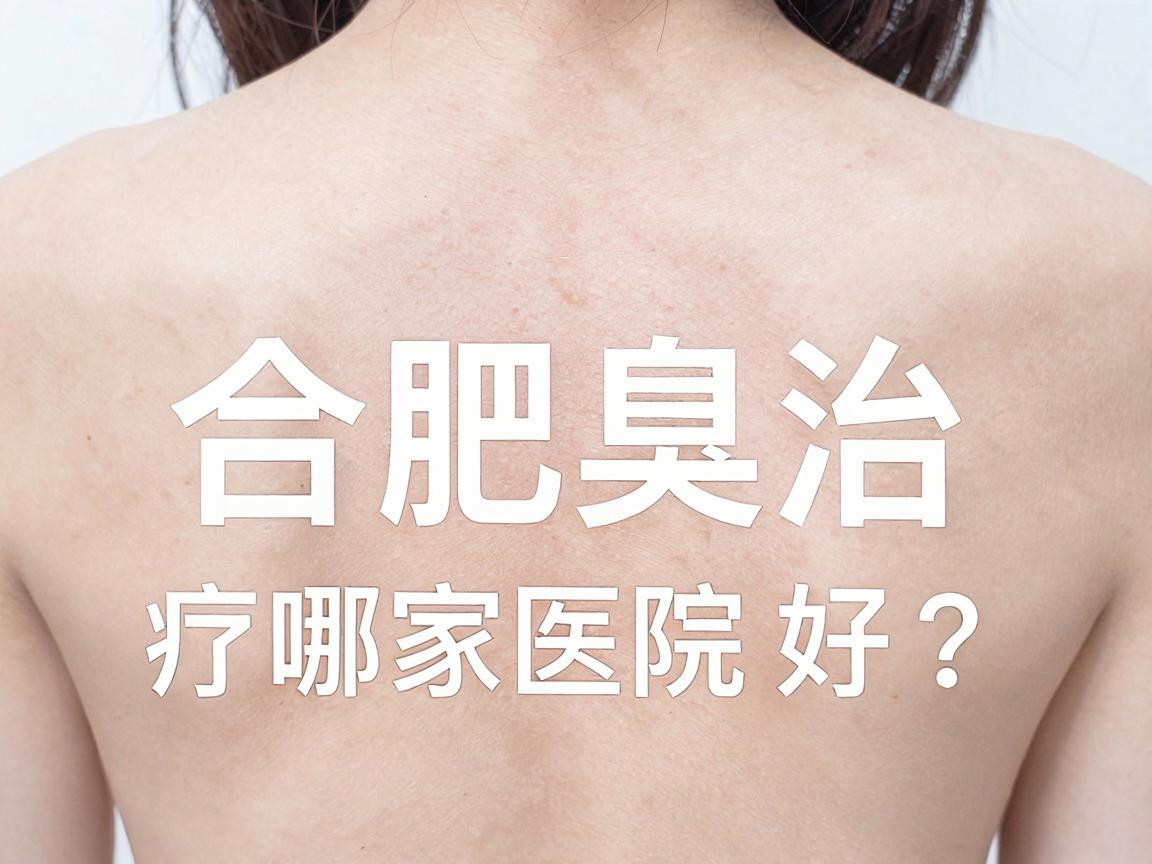 合肥腋臭治疗哪家医院好？合肥腋秀专科解析腋臭治疗的关键选择