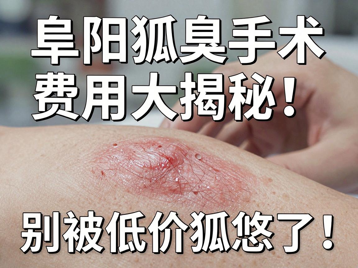 阜阳狐臭手术多少钱？阜阳狐臭手术费用大揭秘，别被低价狐悠了！
