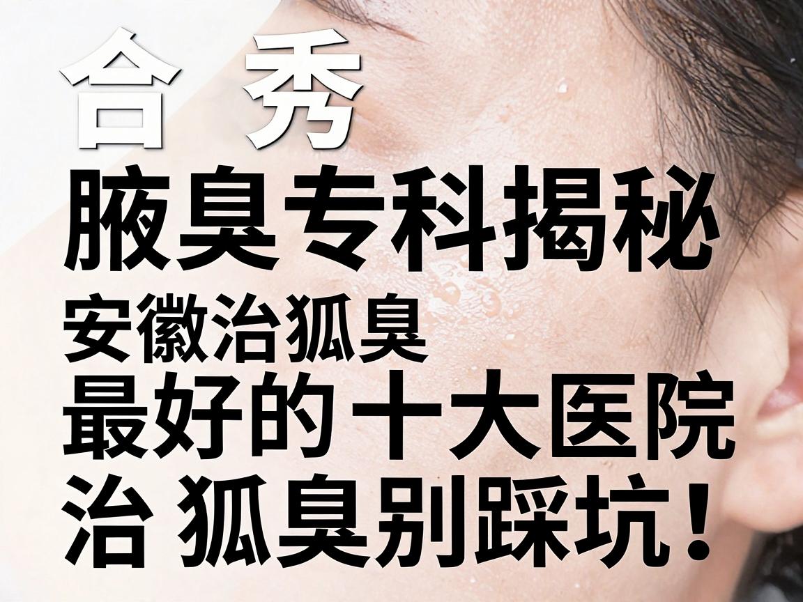 合肥腋秀腋臭专科揭秘,安徽治狐臭最好的十大医院,治狐臭别踩坑! 合肥腋秀腋臭专科揭秘,安徽治狐臭最好的十大医院,治狐臭别踩坑!