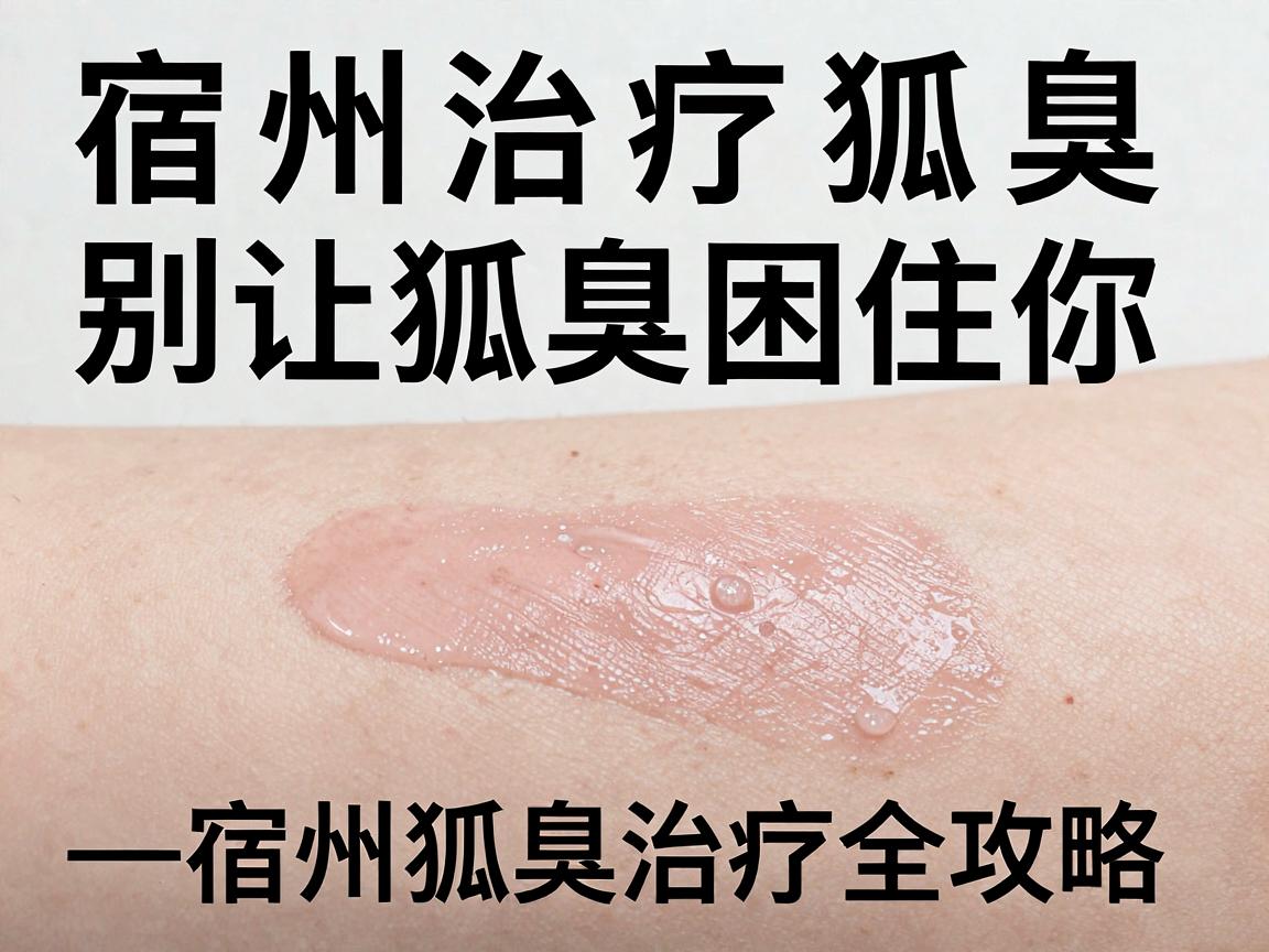 宿州治疗狐臭，别让狐臭困住你—宿州狐臭治疗全攻略