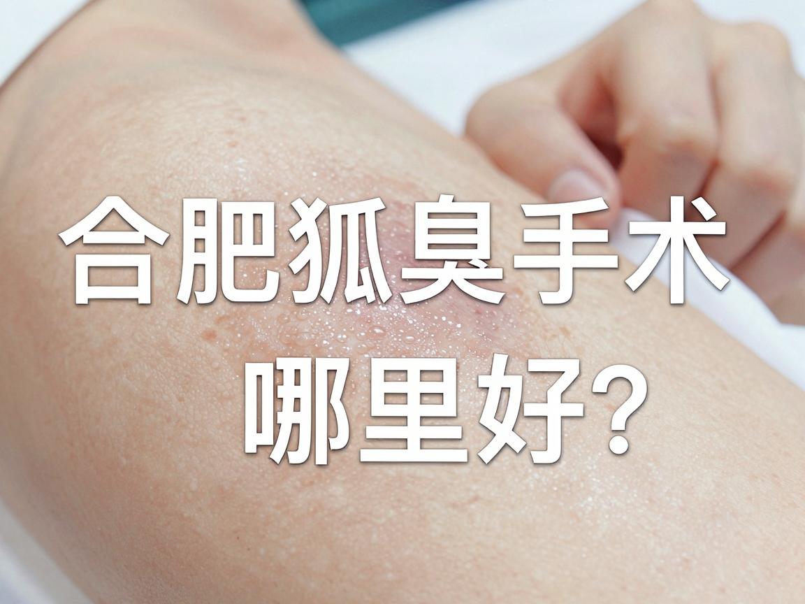 合肥狐臭手术哪里好？合肥狐臭手术医院选择指南