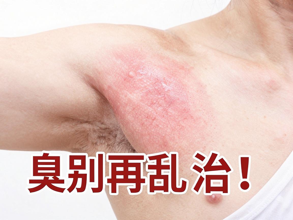 腋臭别再乱治！合肥腋臭专科医生告诉你，腋臭治疗的正确打开方式