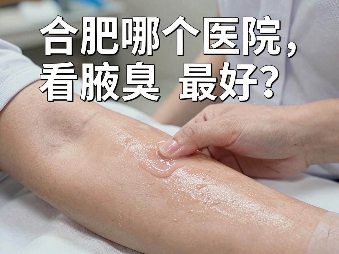 合肥哪个医院看腋臭最好？看腋臭选对医院，专业才是硬道理