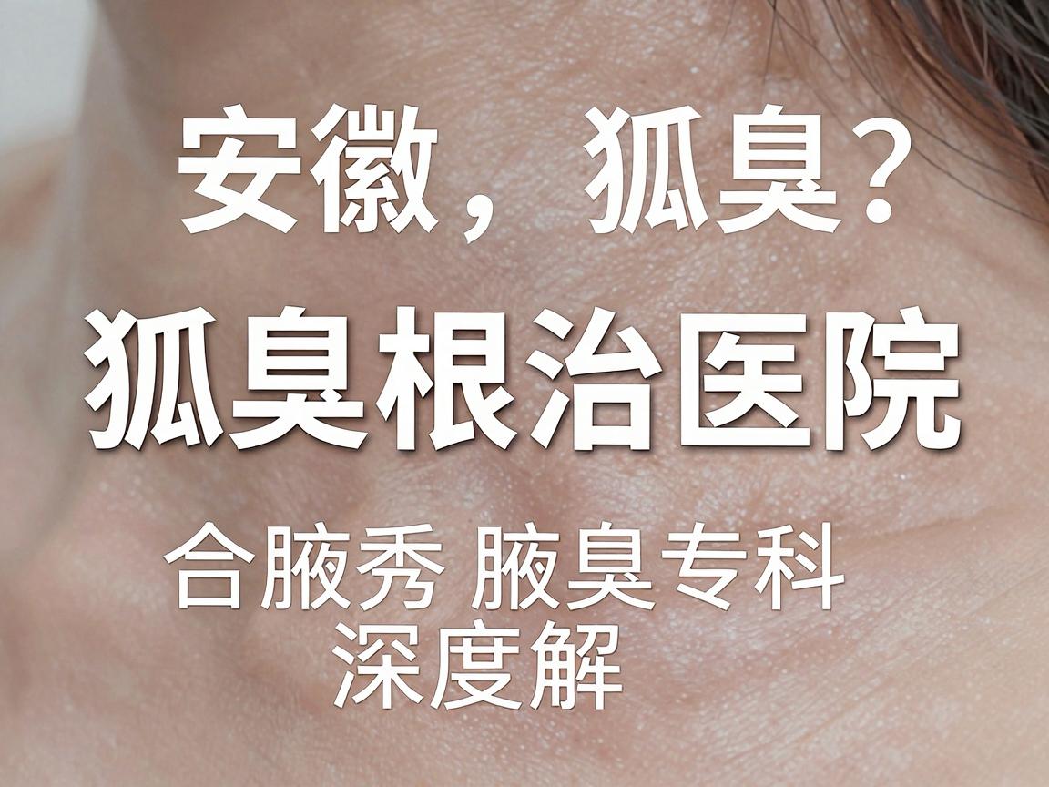 安徽狐臭治疗医院怎么选?狐臭根治医院关键看这三点,合肥腋秀腋臭专科深度解析 安徽狐臭治疗医院怎么选?狐臭根治医院关键看这三点,合肥腋秀腋臭专科深度解析