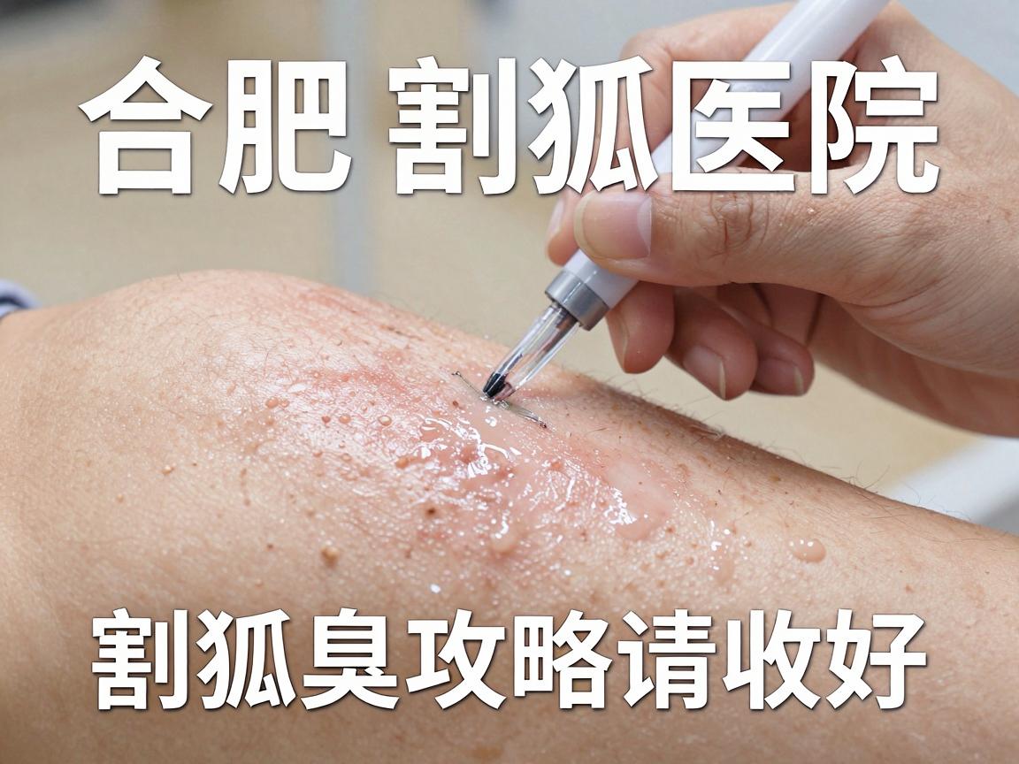 合肥割狐臭医院怎么选？割狐臭别踩坑，这份割狐臭攻略请收好