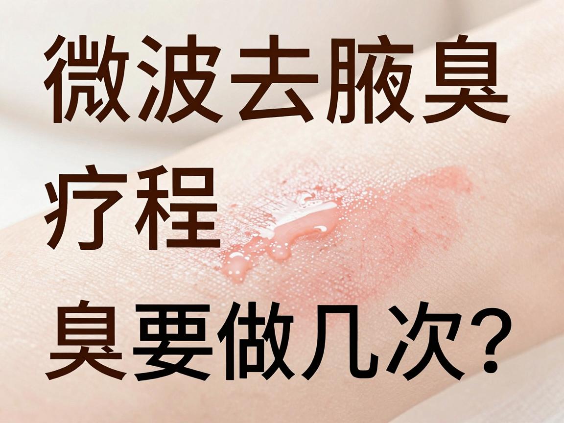 微波去腋臭要做几次？微波去腋臭疗程大揭秘，一次说清微波去腋臭要做几次