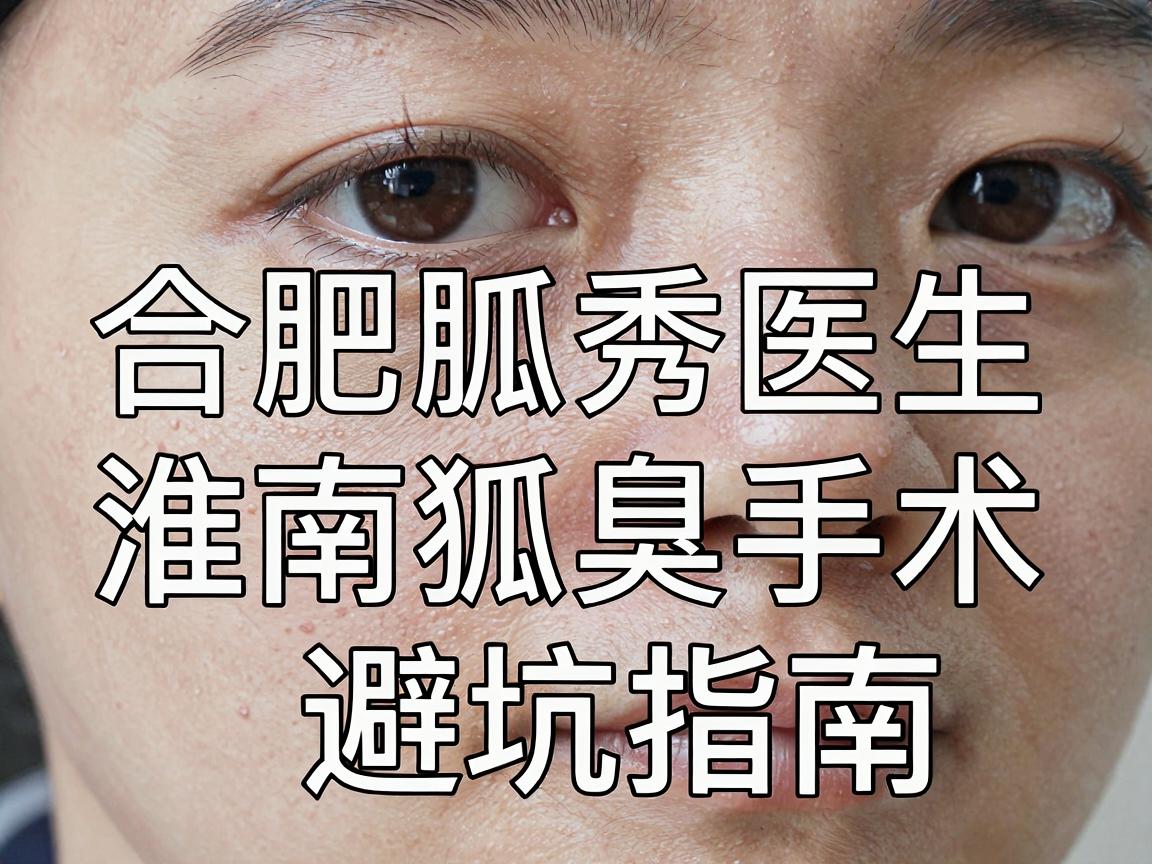 淮南狐臭手术选哪家医院?合肥腋秀医生深度拆解淮南狐臭手术避坑指南 淮南狐臭手术选哪家医院?合肥腋秀医生深度拆解淮南狐臭手术避坑指南