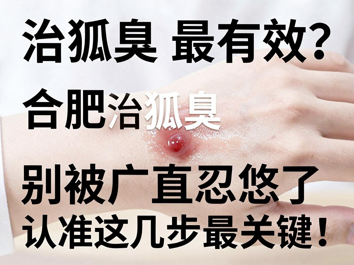 治狐臭最有效？合肥治狐臭，别被广告忽悠了，认准这几步最关键！