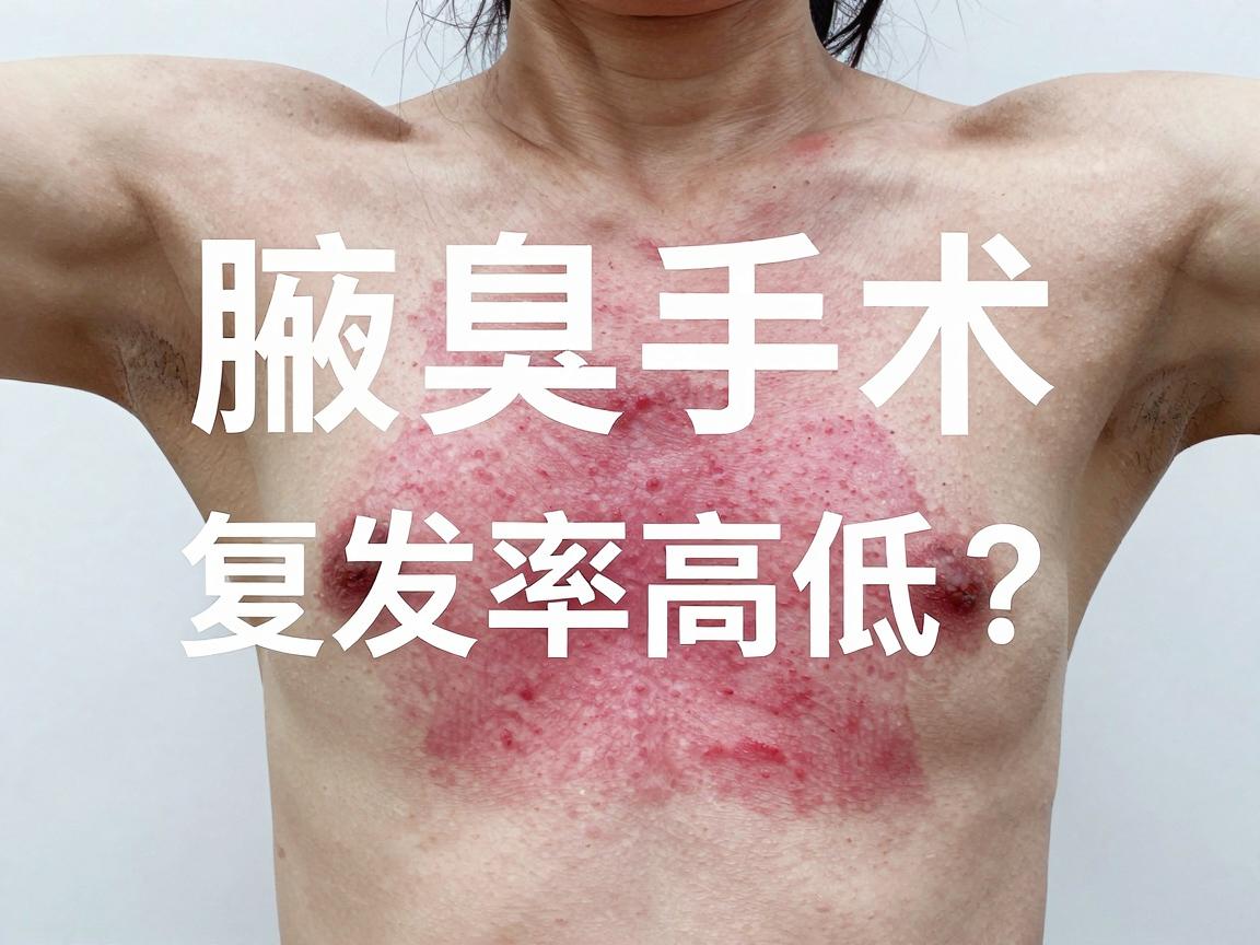 腋臭手术复发率高低？合肥腋秀李茹医生，腋臭手术复发率高低看这三点，腋臭手术复发率高低有答案