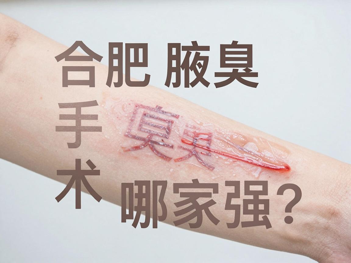合肥腋臭手术哪家强？深度解析合肥腋臭专科医院选择要点