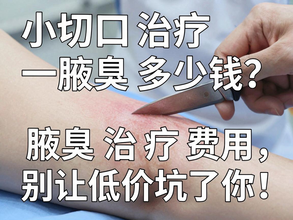 小切口治疗腋臭多少钱?一次说清腋臭治疗费用,别让低价坑了你! 小切口治疗腋臭多少钱?一次说清腋臭治疗费用,别让低价坑了你!