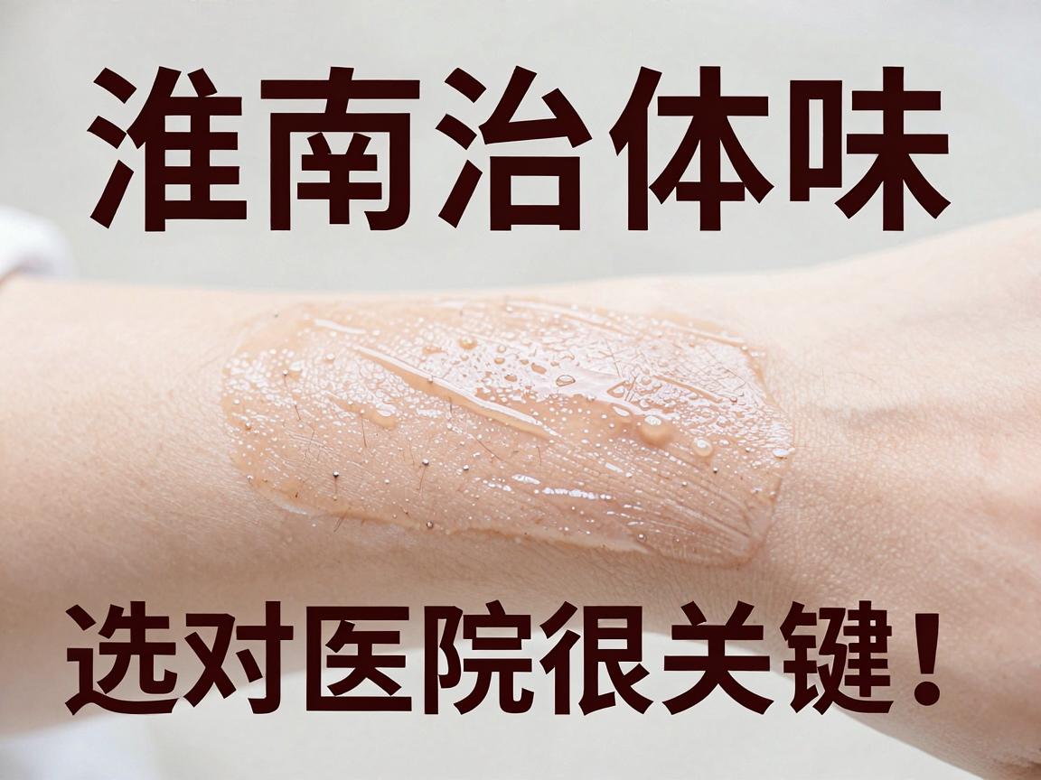 淮南治体味，选对医院很关键！合肥腋秀腋臭专科为你解析体味治疗那些事