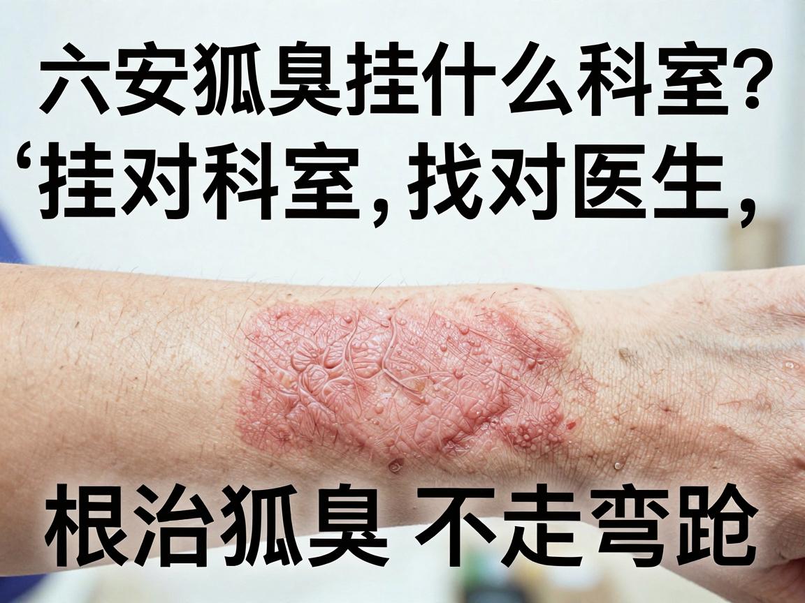 六安狐臭挂什么科室？挂对科室找对医生，根治狐臭不走弯路