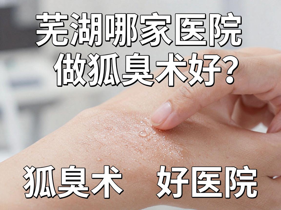 芜湖哪家医院做狐臭术好？揭秘选择狐臭术好医院的关键标准