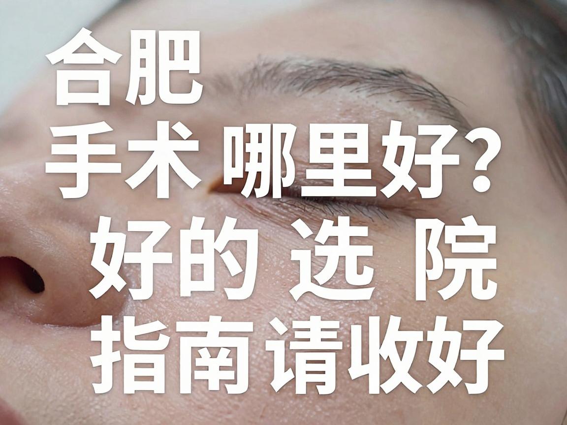 合肥狐臭手术哪里好？这份好的选院指南请收好
