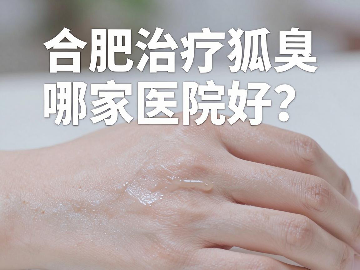 合肥治疗狐臭哪家医院好？专家教你如何选对医院、少走弯路