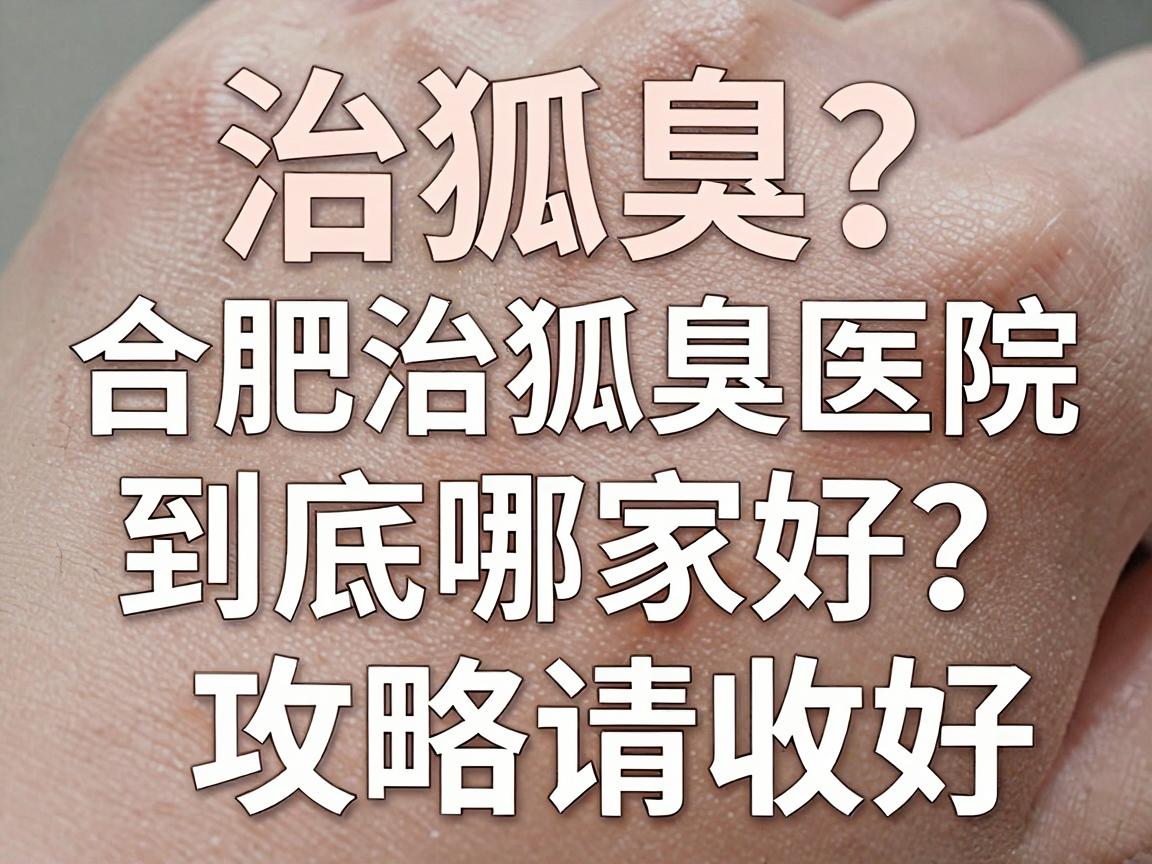 治狐臭选哪家？合肥治狐臭医院到底哪家好？这份攻略请收好