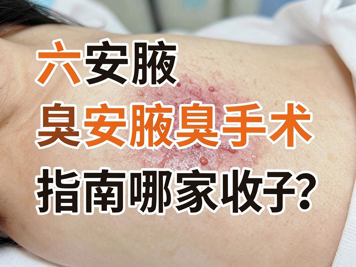 六安腋臭手术哪家好？这份六安腋臭手术指南请收好