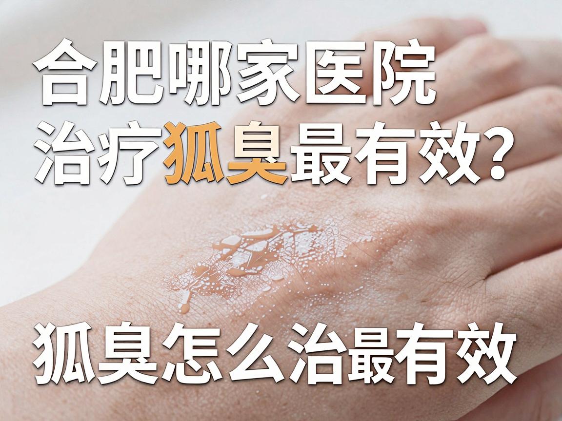 合肥哪家医院治疗狐臭最有效？看完这篇你就知道狐臭怎么治最有效