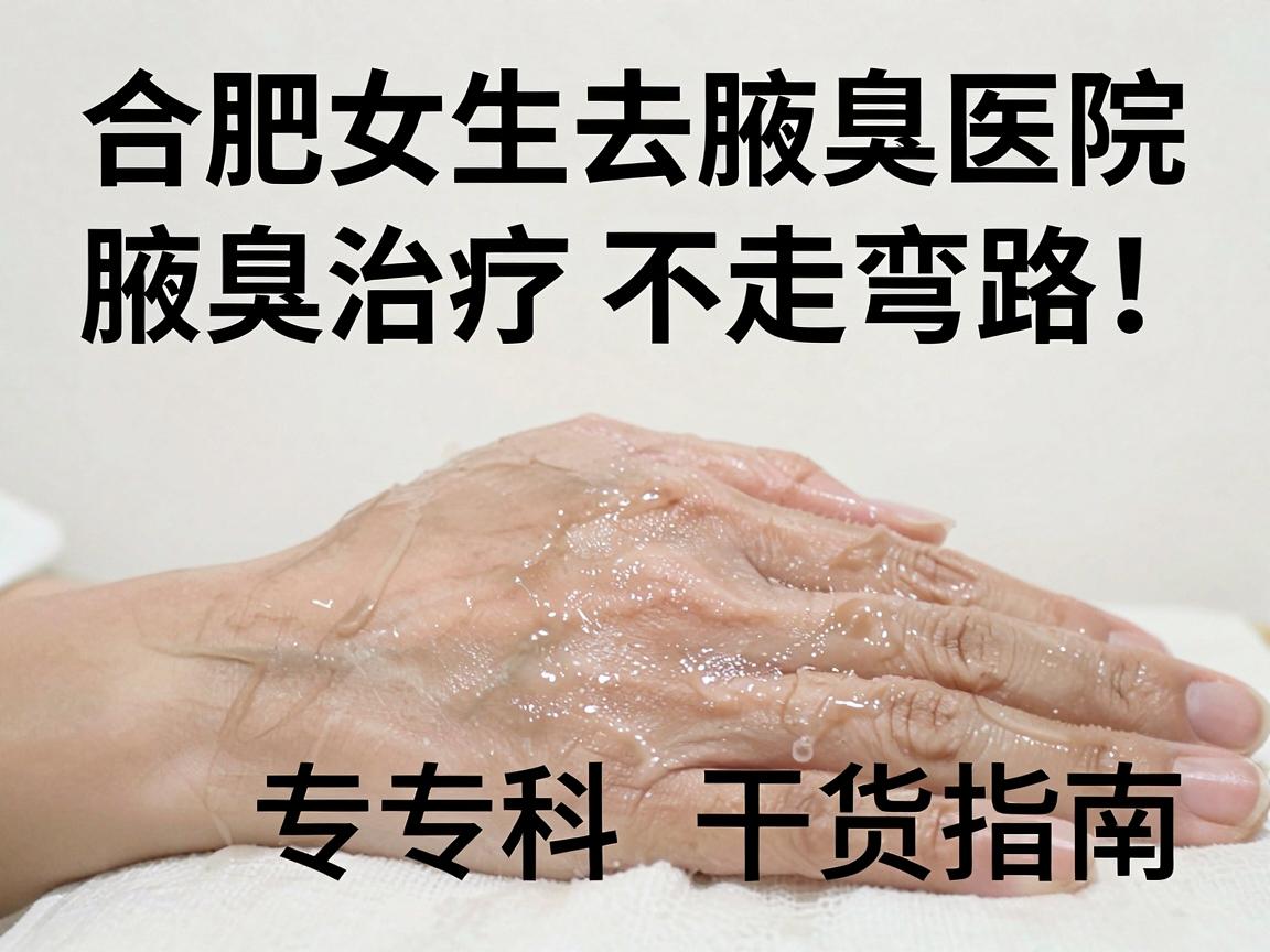 合肥女生去腋臭医院,腋臭治疗不走弯路!合肥腋秀腋臭专科干货指南 合肥女生去腋臭医院,腋臭治疗不走弯路!合肥腋秀腋臭专科干货指南