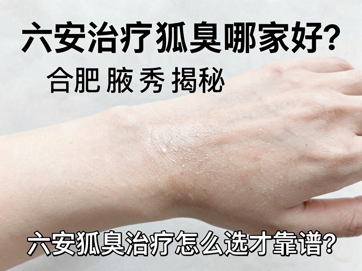 六安治疗狐臭哪家好？合肥腋秀揭秘，六安狐臭治疗怎么选才靠谱？