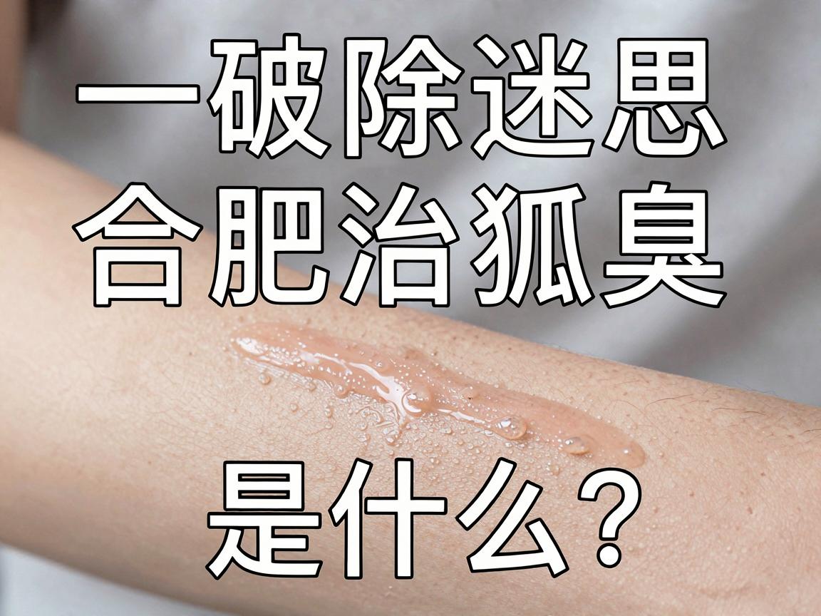 一、破除迷思，合肥治狐臭，医院选择的核心逻辑是什么？