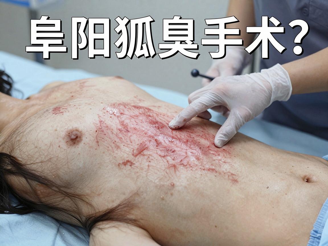 阜阳狐臭手术医院怎么选？阜阳狐臭手术关键看这三点