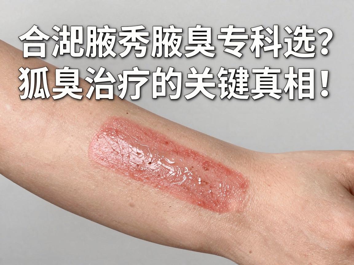 芜湖狐臭治疗医院怎么选？合肥腋秀腋臭专科揭秘狐臭治疗的关键真相！