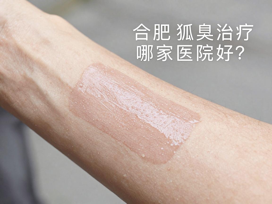 合肥狐臭治疗哪家医院好？专业视角带你避开腋臭误区