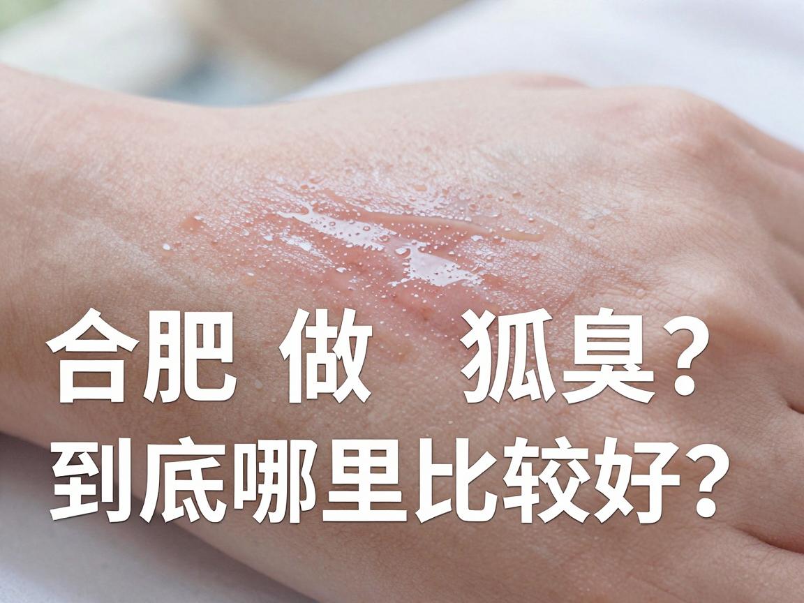 合肥做狐臭，到底哪里比较好？做狐臭的医院怎么选才靠谱？