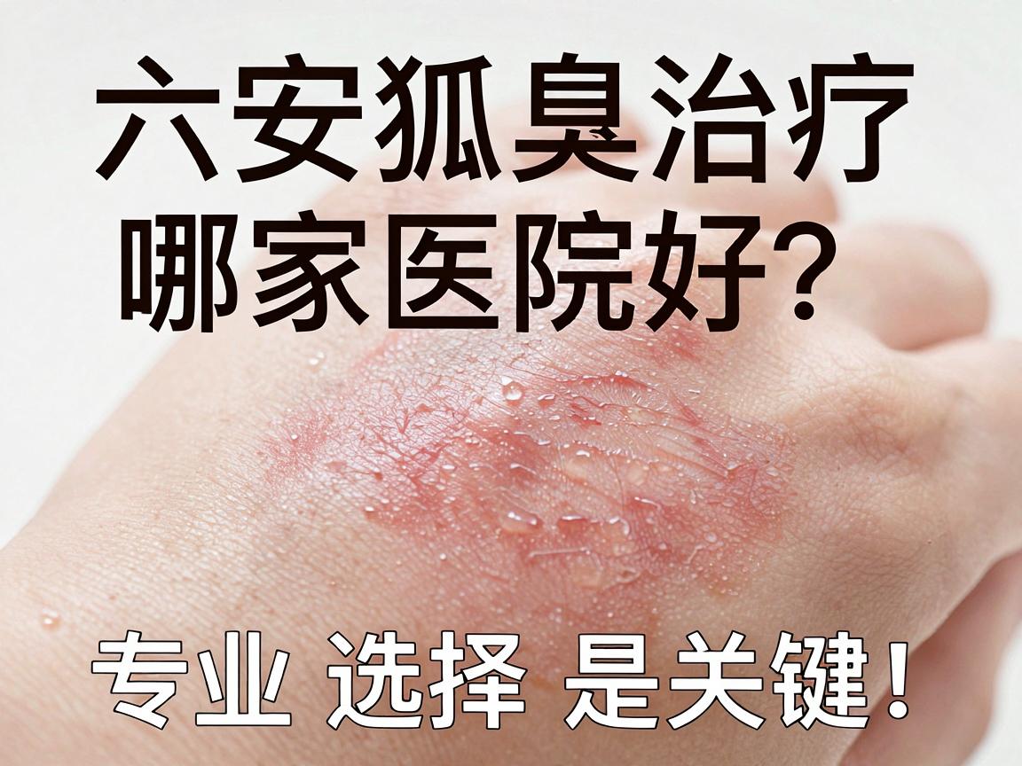 六安看狐臭，哪家医院好？六安狐臭治疗，专业选择是关键！