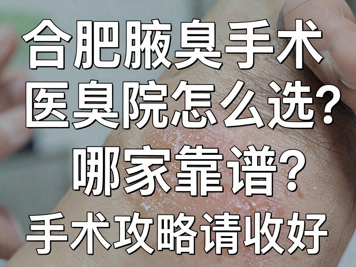 合肥腋臭手术医院怎么选?合肥腋臭手术医院哪家靠谱?这份手术攻略请收好 合肥腋臭手术医院怎么选?合肥腋臭手术医院哪家靠谱?这份手术攻略请收好