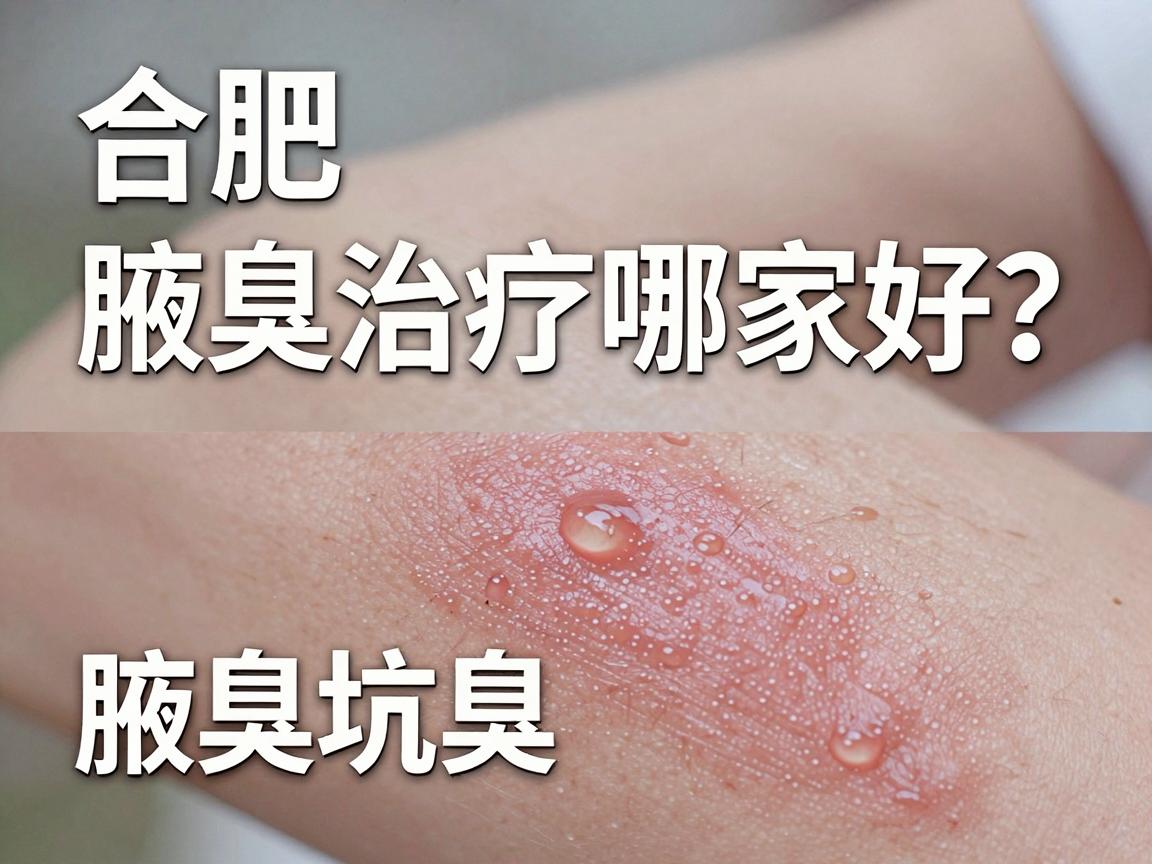 合肥腋臭治疗哪家好？激光治疗腋臭的避坑指南与深度解析