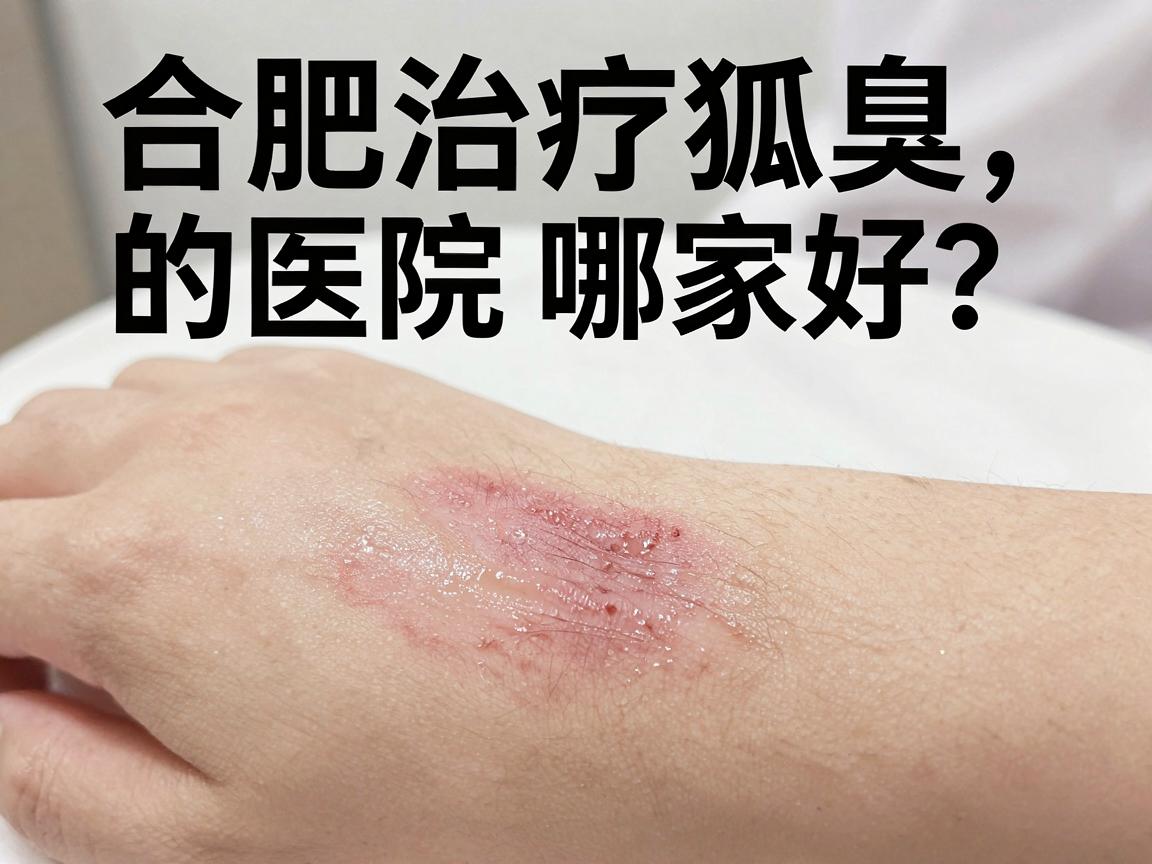 合肥治疗狐臭的医院哪家好？选对医院才能根治狐臭