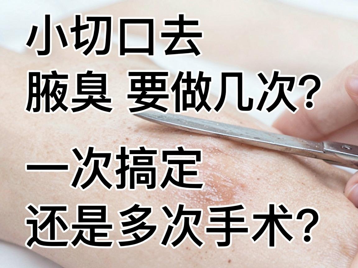 小切口去腋臭要做几次？一次搞定还是多次手术？一文说清