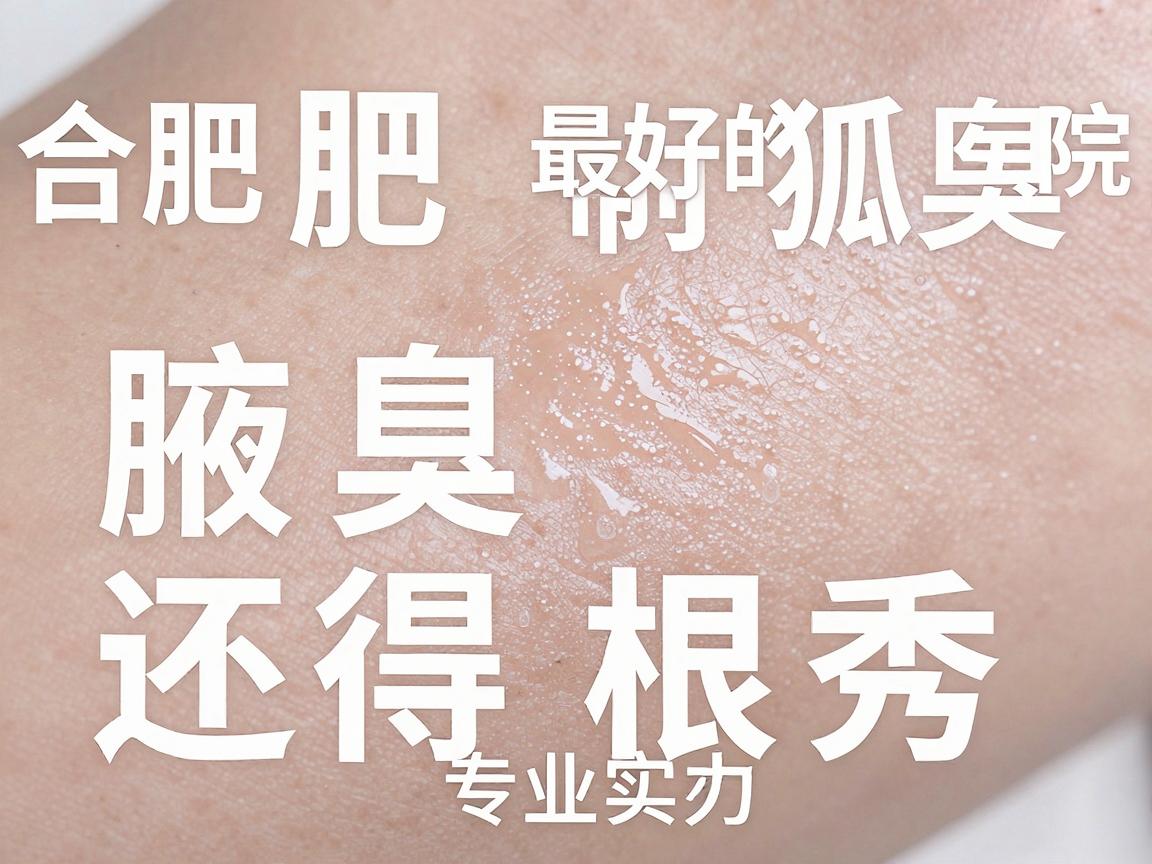 合肥制狐臭最好的医院，腋臭根治，还得看合肥腋秀的专业实力