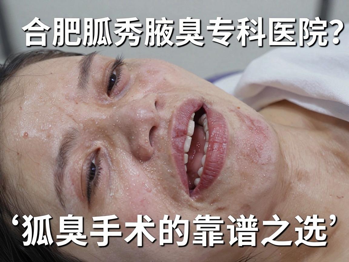 合肥狐臭手术去哪家医院？合肥腋秀腋臭专科医院，狐臭手术的靠谱之选