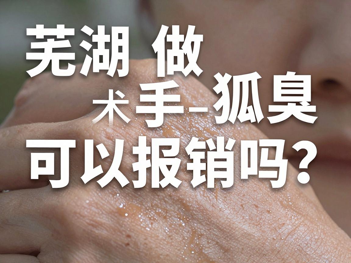 芜湖做狐臭手术可以报销吗？医保报销政策与狐臭手术费用全解析