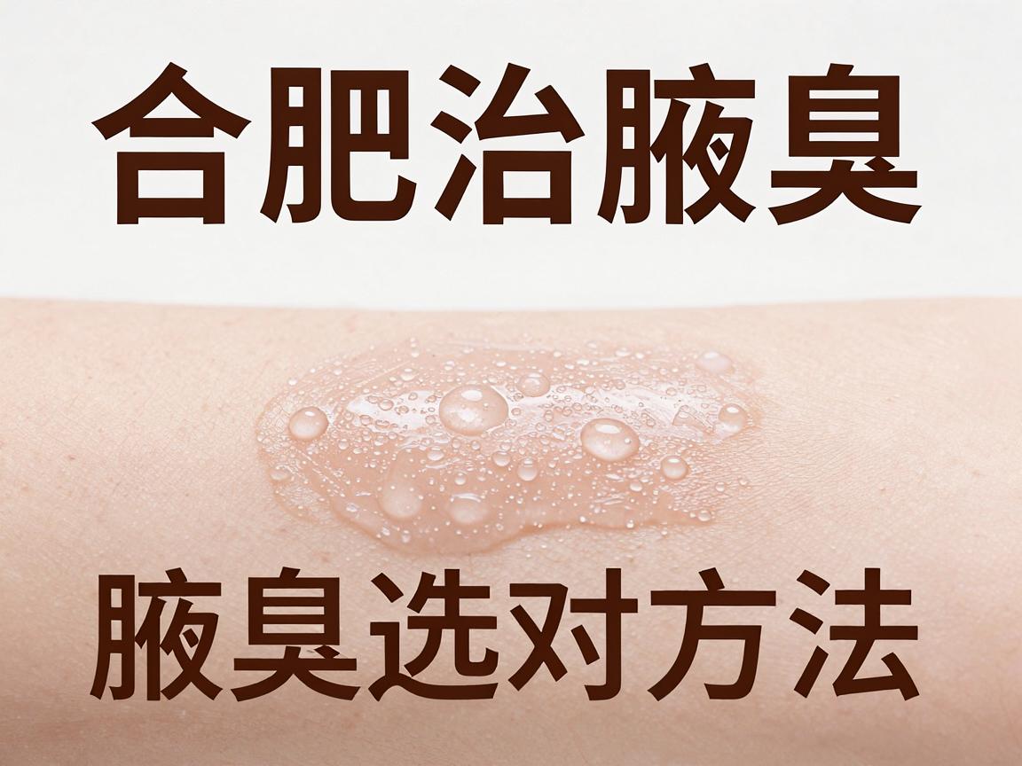 合肥治腋臭，治腋臭选对方法，告别腋臭尴尬