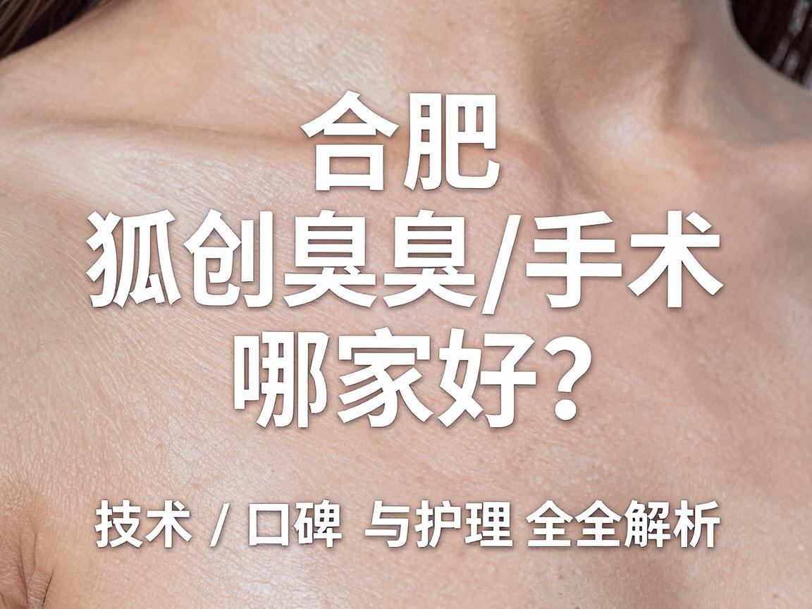 合肥微创狐臭手术哪家好？技术、口碑与护理全解析