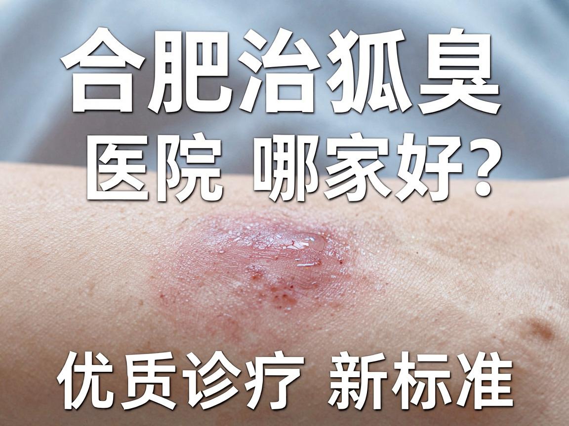 合肥治狐臭医院哪家好？资深博主解析优质诊疗新标准