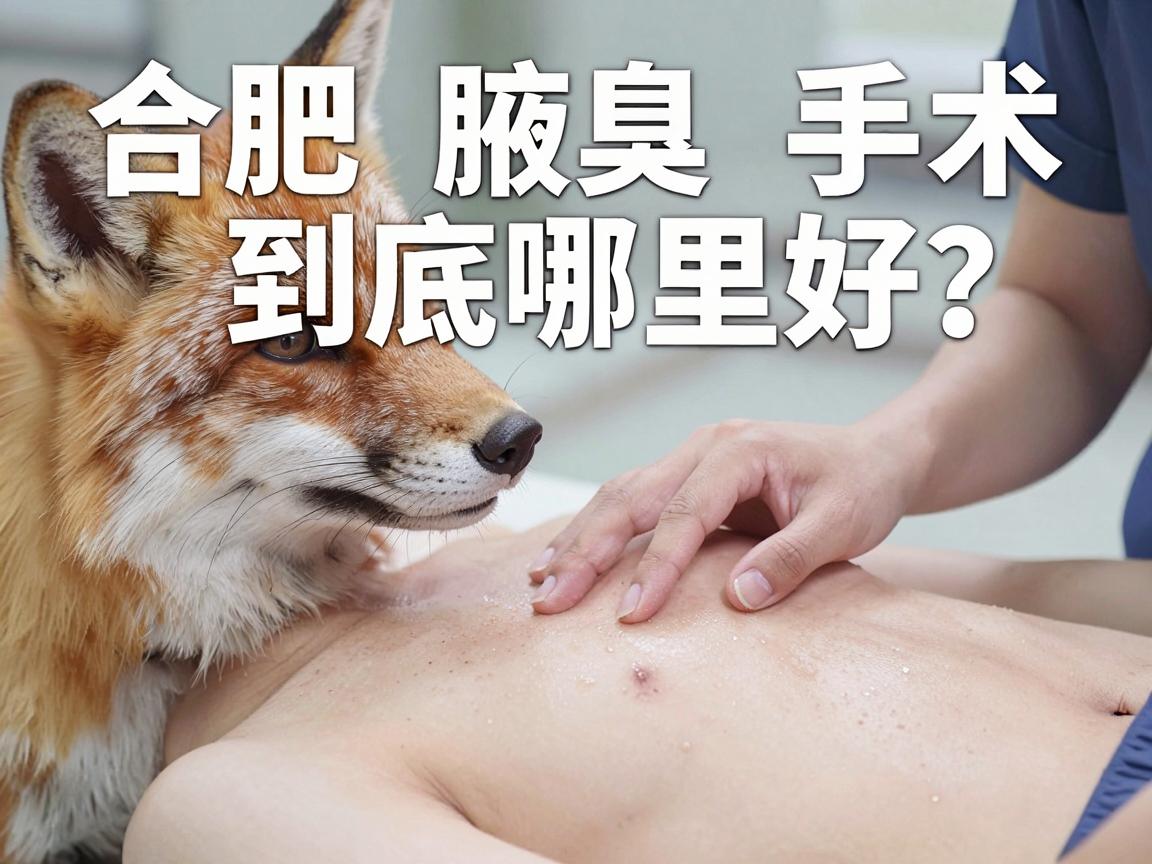 狐臭手术在合肥，合肥腋臭手术到底哪里好？一篇讲透