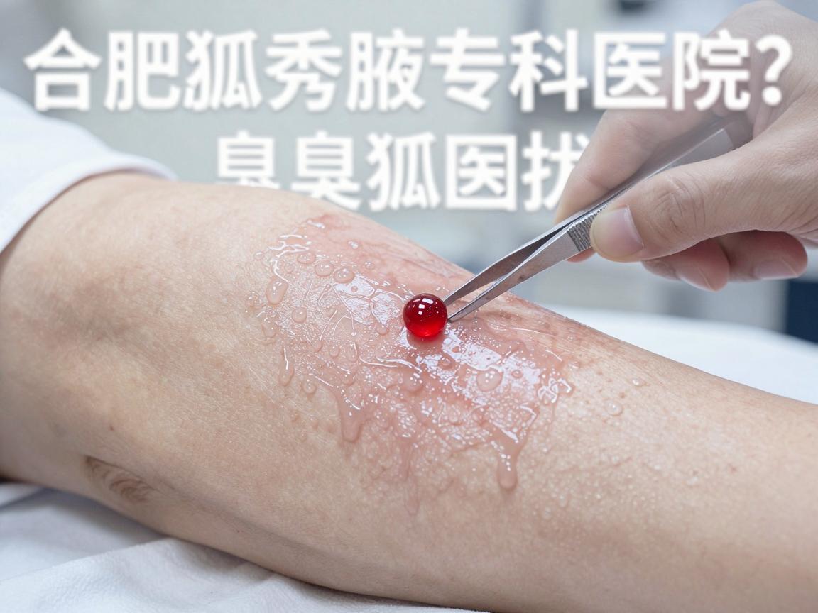 合肥狐臭手术去哪家医院？合肥腋秀腋臭专科医院，专业解决狐臭困扰