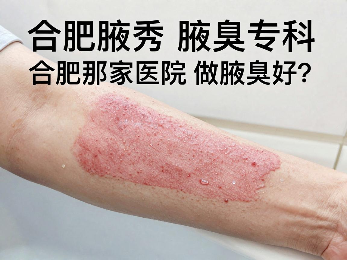 合肥腋秀腋臭专科，合肥那家医院做腋臭好？选对腋臭医院，告别异味烦恼